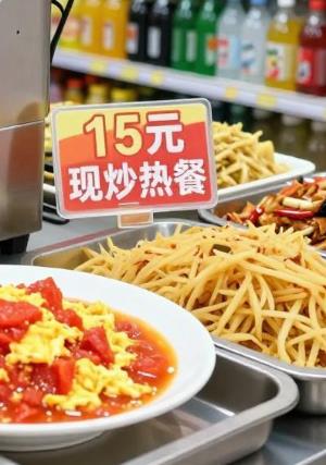 便利店集體下場(chǎng)"炒菜"15元現(xiàn)炒熱餐背后的煙火生意經(jīng)